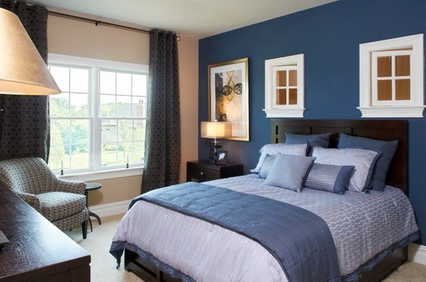 Transitional Bedroom by Garman Builders Inc.